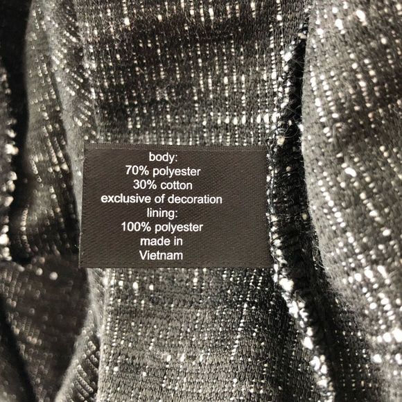 Lane Bryant Tweed Boucle Raw Trim Short Sleeve Fit & Flare Dress 10/12 Large - Picture 10 of 12